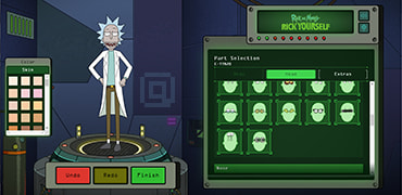 瑞克和莫蒂捏人小游戏-Go Rick Yourself