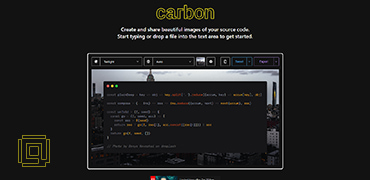 源代码高亮图片生成工具-Carbon