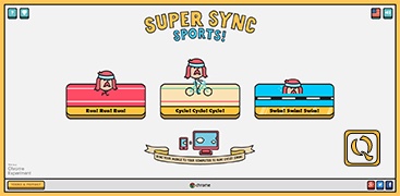 手机与电脑神同步的小游戏-Super Sync Sports