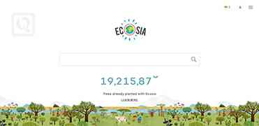 最具公益性的搜索引擎-Ecosia