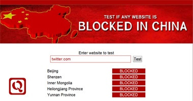 看看你的网站是否被中国屏蔽了-Blocked in China