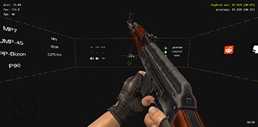 FPS游戏压枪训练工具-spray.training