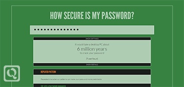 密码强度测试-How Secure Is My Password?