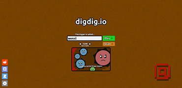 多人联机挖矿大作战-Digdig.io