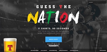 看球衣猜国家队-Guess the Nation