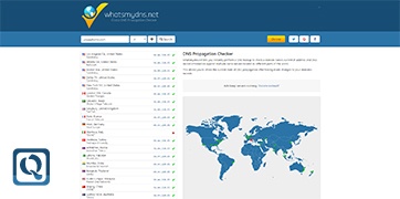 全球多节点域名解析查询-What's My DNS?